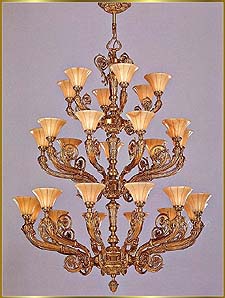 Alabaster Chandeliers Model: RL 1558-140